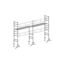 Echafaudage 49 de maçon 35 m² Top7x5p
