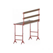 Matisère - Echafaudage télescopique 1.20 à 2.20m - Longueur 9.00m - KITTR12/21EPX9M