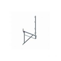 Echafaudage de toit alu avec ancrage support bois Dimos 1600 mm