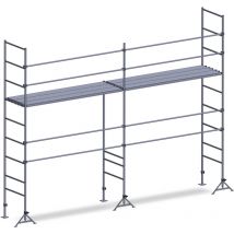 Echafaudages Stéphanois - Echafaudage ES49 maçon 35 m² Lisses 1 niveau plancher