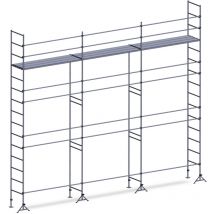 Echafaudages Stéphanois - Echafaudage ES49 maçon 80 m² Lisses 1 niveau plancher