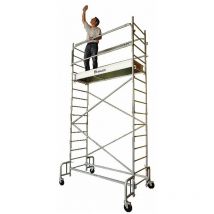 Echafaudage roulant Junior 200 1m80 plancher