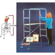 Marchetti - chafaudage en acier trio 60x130xh188 cm
