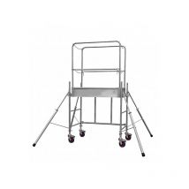 Geruest Experten - Echafaudage roulant acier : Hauteur de travail maximale de 2.90m - 12538