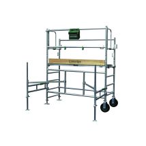 Echafaudage de jardin à pieds télescopiques - Hauteur de travail de 3.25m - 19.062