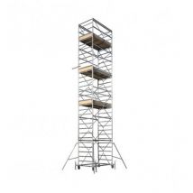 Chafaudage roulant professionnel 8,5m/10,5m Hailo Securit Pro Acier