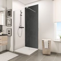 Echantillon - Panneau mural Ardoise, revêtement pour douche et salle de bain, DécoDesign décor Schulte