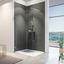 Echantillon - Panneau mural Ardoise, revêtement pour douche et salle de bain, DécoDesign softtouch Schulte