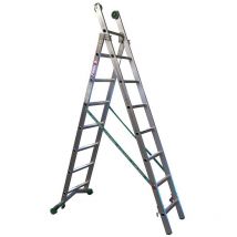 Chelle 2 plans charge 150 kg 9 + 10 marches en aluminium - Fimm