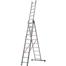 Prostep - Echelle 3 plans transformable 3x6 - Hauteur d'accès 3,97 - 5,06 m