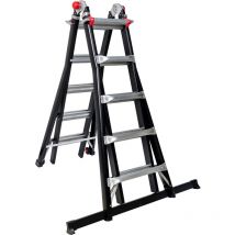 Helder Pro - chelle articulée télescopique JAGUAR3 4x5 avec barre stabilisatrice - JAG34x5BS