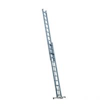 Echelle Aluminium semi-pro coulissante à corde 2x13 Haut travail 6,92 m ec - Escalux