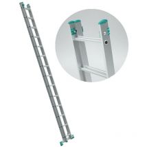 Echelle transformable 2 plans coulissante extensible 14 marches