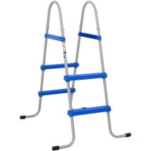 Torana - chelle de piscine pour piscine hors sol 84 cm acier plastique