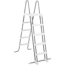 Intex - chelle de sécurité pour piscine à 5 marches 132 cm