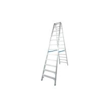 Krause - Echelle double h de travail 4,60 h reelle 2,80 Longueur 3,04 marches 2x12