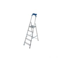 E'chelle d'e'chelle Kasart Plus usage domestique 7 marches en aluminium avec renforts capacite' 150 kg Garantie 5 ans certifie'e en 131 Alluminio/Blu