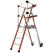 Matisère - Echelle coulissante 2x11 barreaux - Hauteur à atteindre 4.46m - FC2-300