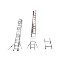 Prostep - Echelle coulissante Fibre / Aluminium 3x10 Hauteur d'accès 7,22M