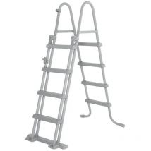 Bestway - chelle de piscine à 4 marches Flowclear 122 cm