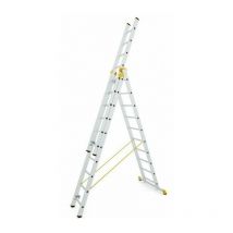 Echafaudages Stéphanois - Echelle Universelle 3 plans 3 x 10 marches