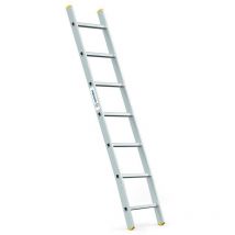 Hoström - Echelle simple StablePro 7 marches en aluminium, légère et durable, hauteur de travail maximale 2,95m, garantie 5 ans, charge maximale