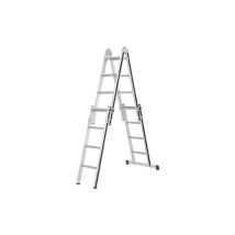Echelle transformable 4x4 barreaux - Longueur déployée 4.02m - 7006916