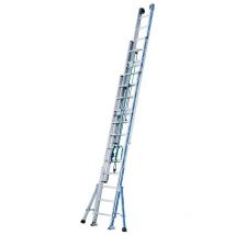 Tubesca Comabi - chelles à coulisse à corde 3 plans Platinium 500 Agrip, 3x13 échelons, hauteur de travail maxi 9,40 m - tubesca