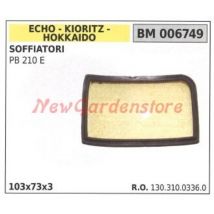 ECHO Gebläse-Luftfilter PB 210 E – 006749 – 103 x 73 x 3 mm – 130.310.0336.0