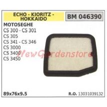 Luftfilter für Kettensäge cs 300 301 305 341 346 3000 3450 046390 - Echo