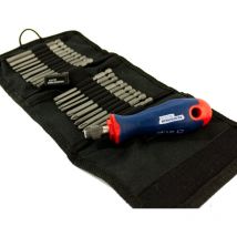 Echter Werkzeugfan Bit-Sortiment Perfect Comfort 89 mm 22-teilig, in Falttasche