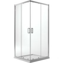 Duschkabine Klarglas h 198 mod. Ready 70x120 cm rechteckig