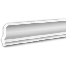 Profhome Decor - Eckleiste Profhome 150105f Zierleiste Flexible Leiste Stuckleiste Neo-klassizismus-stil Weiß 2 M
