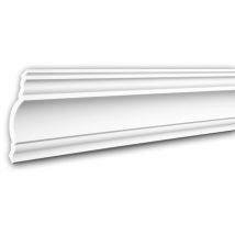 Eckleiste profhome 150148 Zierleiste Stuckleiste Neo-Klassizismus-Stil weiß 2 m