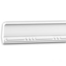 Profhome Decor - Eckleiste profhome 150190 Zierleiste Stuckleiste Neo-Empire-Stil weiß 2 m