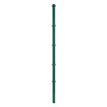 Eckpfosten für Doppelstabmattenzaun 210 cm ral 6005 Gartenzaun Stabmattenzaun