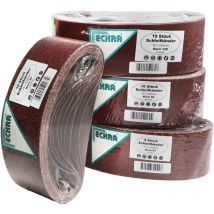 Eckra Schleifband 75x533 mm 35 Schleifbänder Mix Sortiment Korn 24-40-80-120