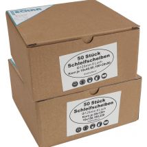 Schleifscheiben 125mm Mix Sortiment 100 Blatt Korn 40-220 Klett Kletthaftend Schleifpapier - Eckra