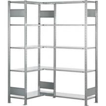 Eckregal 2000 x 1000 x 400mm Traglast: 150kg/Boden Grundregal Typ A+B