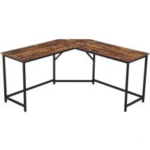 Vasagle - Eckschreibtisch im Industrial-Stil - L149 x P149 cm