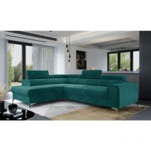 E-meubles - Ecksofa mit Schlaffunktion und Bettkasten, Couch für Wohnzimmer, Schlafsofa Sofagarnitur L-Form Wohnlandschaft mit Bettfunktion