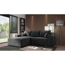 E-meubles - Ecksofa mit Schlaffunktion und Bettkasten, Couch für Wohnzimmer, Schlafsofa Sofagarnitur Sofa Eckcouch L-Form Wohnlandschaft mit