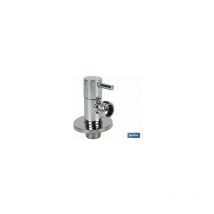 Cofan Eckventil 1/2" x 1/2" – Chromoberfläche – 1/4-Drehung – EPDM-Dichtungen – Gaseinlassgewinde