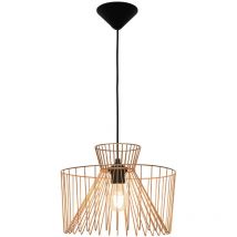 Sampa - Eclairage de plafond moderne Glascow xl 120cm réglable métal doré compatible led