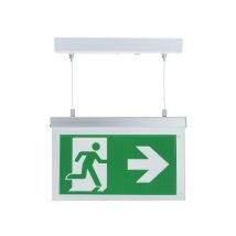 Optonica - clairage de Secours led Suspendu à Fixer 2W 3h Batterie avec Pi