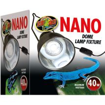 Support De Lampe Dôme Nano, 40 Watts Zoo Med Lf-35e Terrarium Zoo Med
