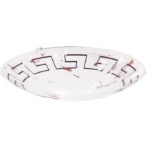 Vintage 18 watts led plafonnier mural verre salon restaurant projecteur 1 aile Eglo 93274