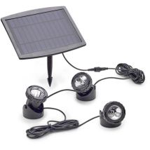 77939 Eclairage Pour Étang Jeu De 3 Led 0.5 W Noir - Pontec