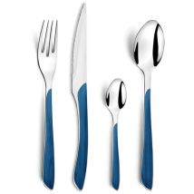Ménagère 24 pièces Eclat Nature – Bleu marine – Quantité par pack, Matières, Type de produit