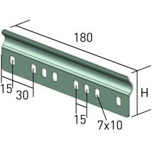 Cablofil - eclisse plate - pour chemin de cable - p31 p31 ep50-60 gs 341213 - nc